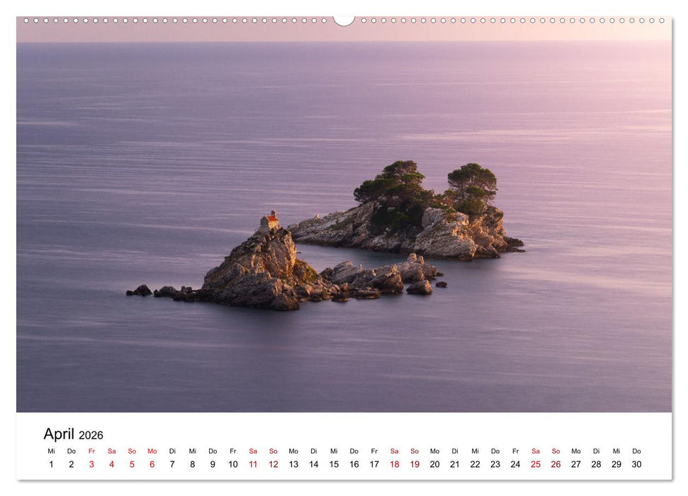 Im Rhythmus der Wellen - Ein Jahr am Meer (CALVENDO Wandkalender 2026)