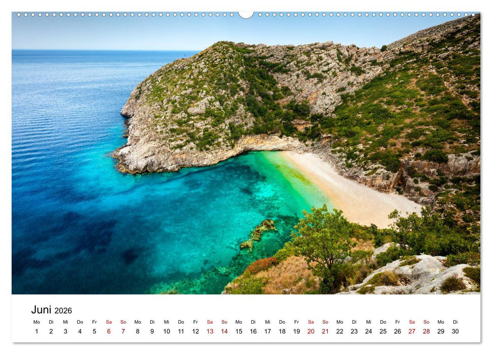 Im Rhythmus der Wellen - Ein Jahr am Meer (CALVENDO Wandkalender 2026)