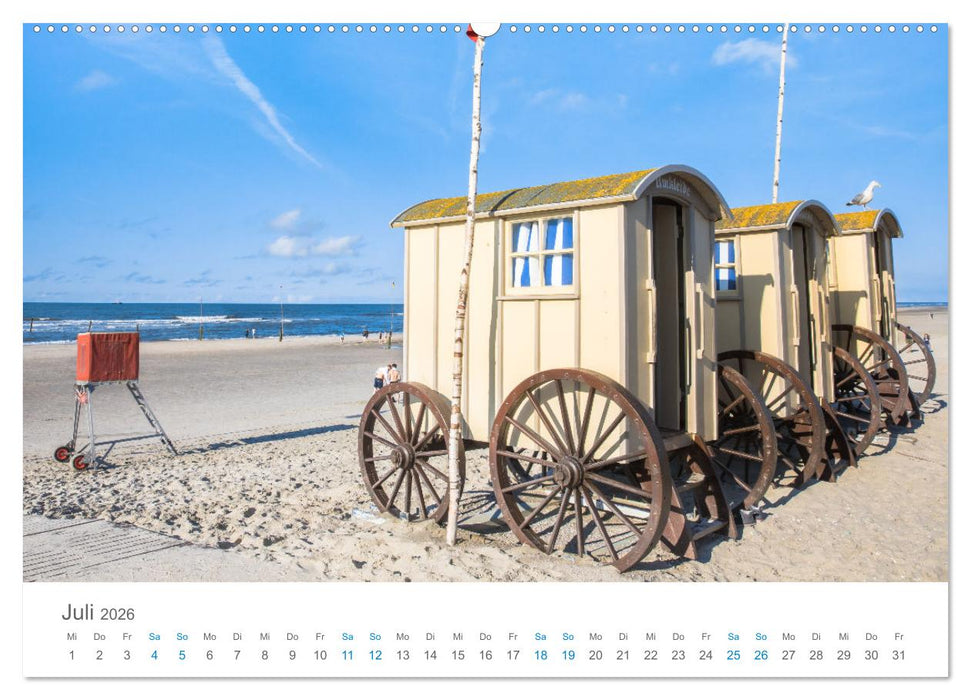 Norderney Sehnsuchtskalender (CALVENDO Premium Wandkalender 2026)