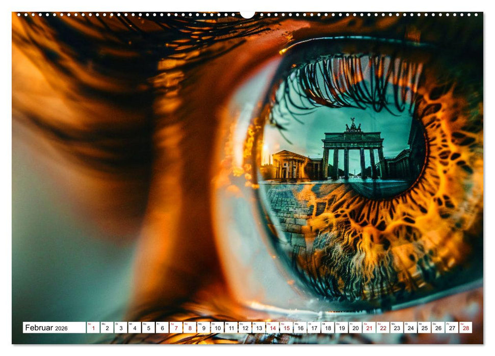 Wahrzeichen im Fokus - Spannende Architektur aus dem Blickwinkel (CALVENDO Wandkalender 2026)