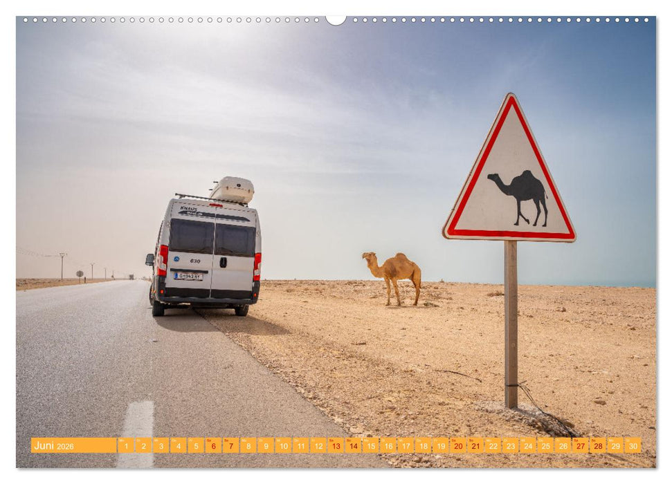 MAROKKO per WOHNMOBIL (CALVENDO Wandkalender 2026)