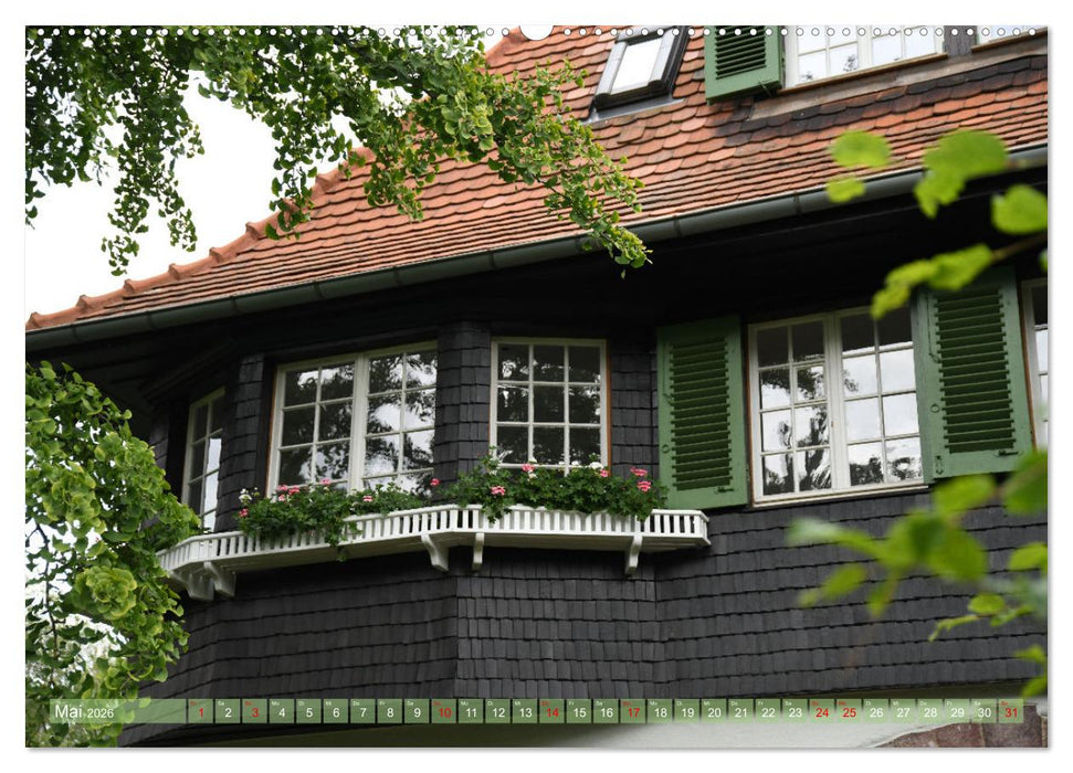 Die Villenkolonie in Buchschlag (CALVENDO Wandkalender 2026)