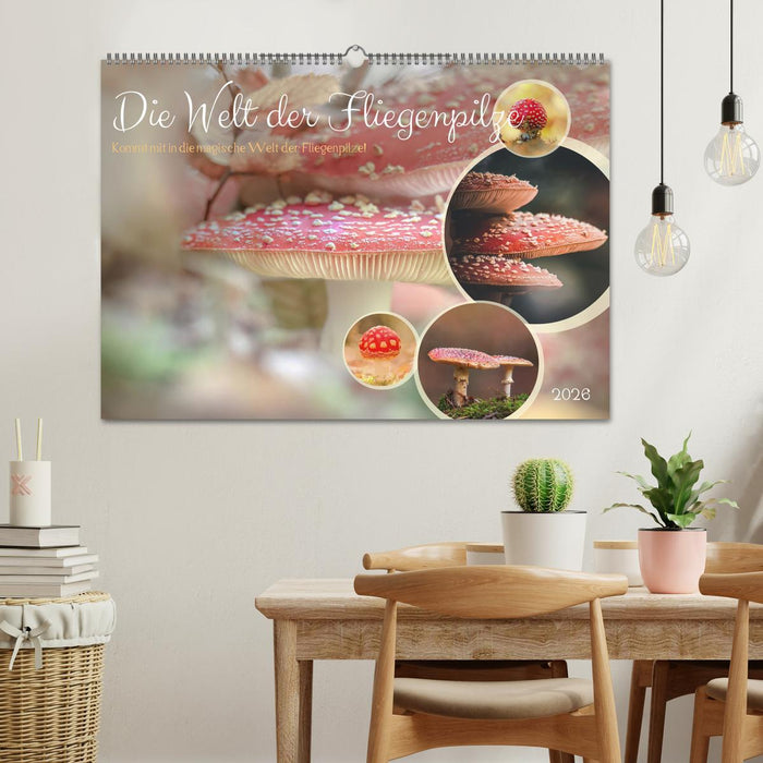 Die Welt der Fliegenpilze (CALVENDO Wandkalender 2026)