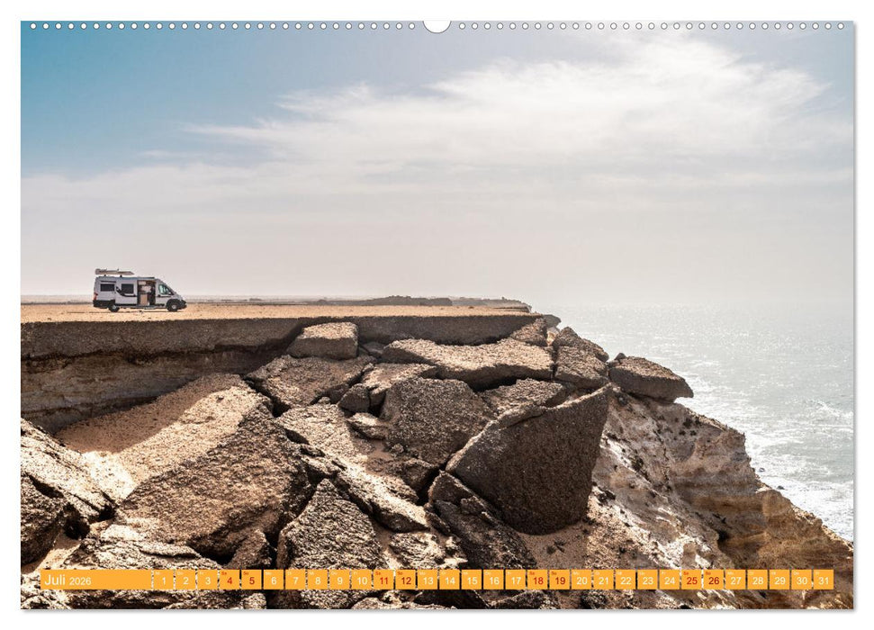 MAROKKO per WOHNMOBIL (CALVENDO Premium Wandkalender 2026)