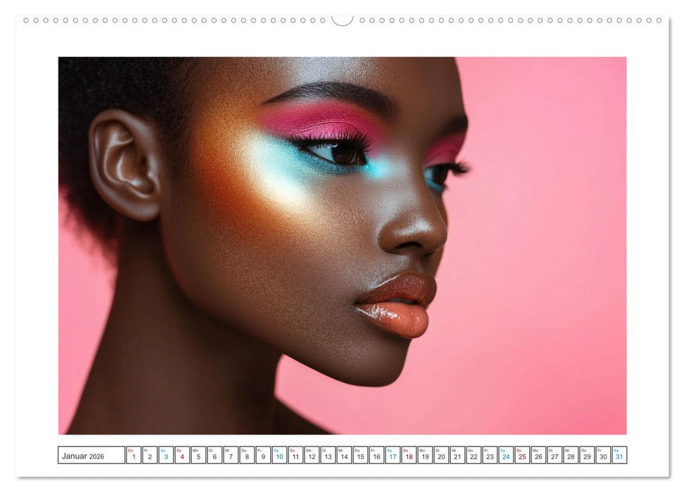 Die Farben der Schönheit (CALVENDO Premium Wandkalender 2026)