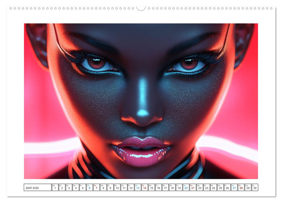 Die Farben der Schönheit (CALVENDO Premium Wandkalender 2026)