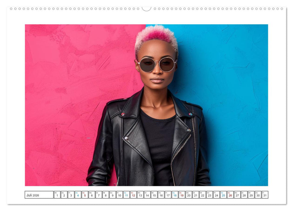 Die Farben der Schönheit (CALVENDO Premium Wandkalender 2026)