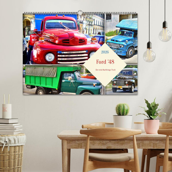 Ford '48 - Der erste Nachkriegs-Truck (CALVENDO Wandkalender 2026)