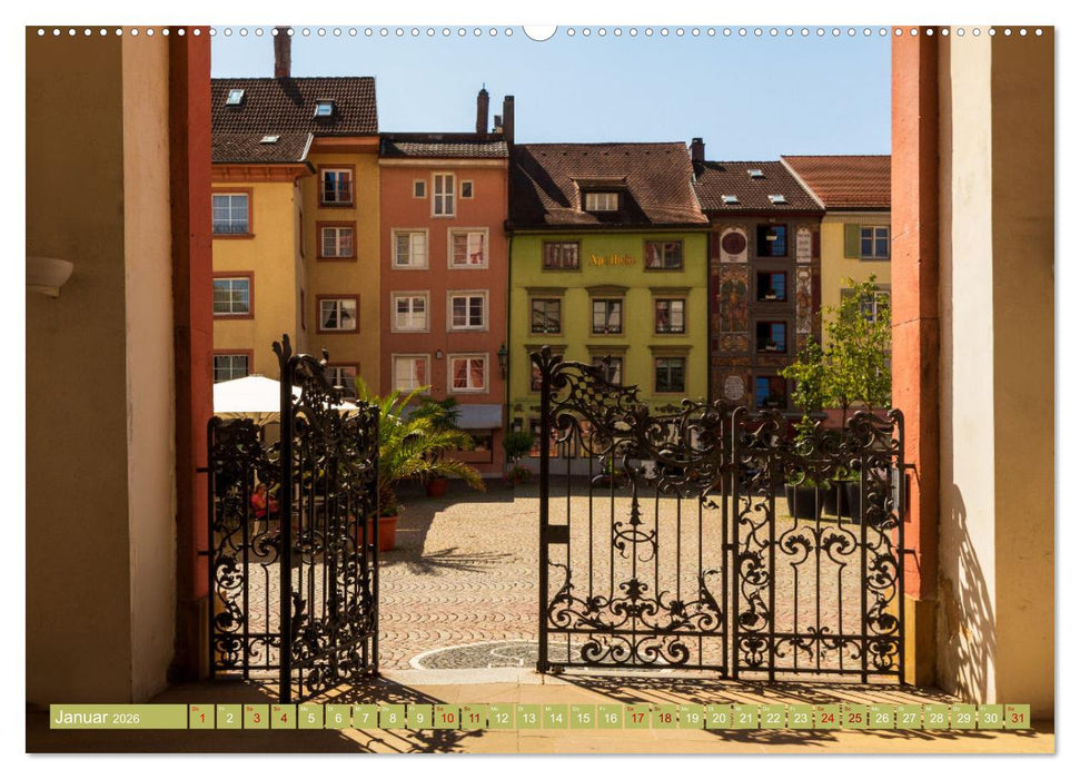 Bad Säckingen - Charmantes Städtchen am Rhein (CALVENDO Premium Wandkalender 2026)
