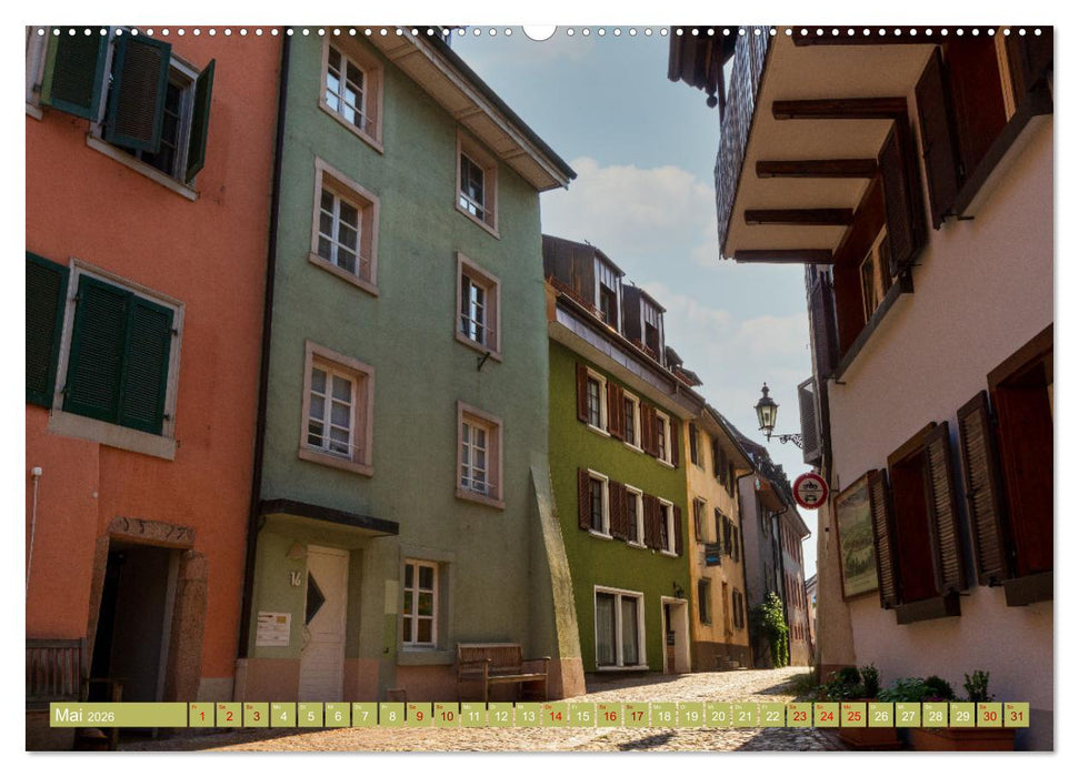 Bad Säckingen - Charmantes Städtchen am Rhein (CALVENDO Premium Wandkalender 2026)