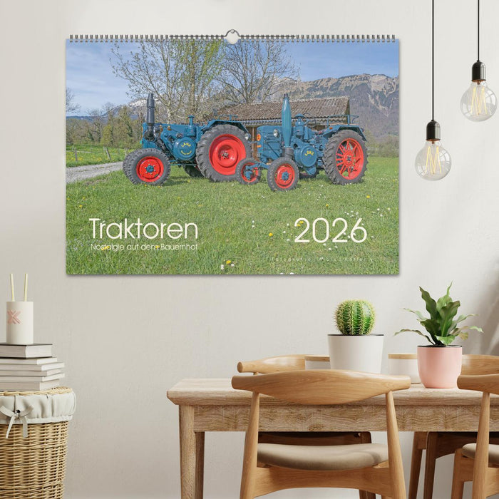 Traktoren – Nostalgie auf dem Bauernhof (CALVENDO Wandkalender 2026)