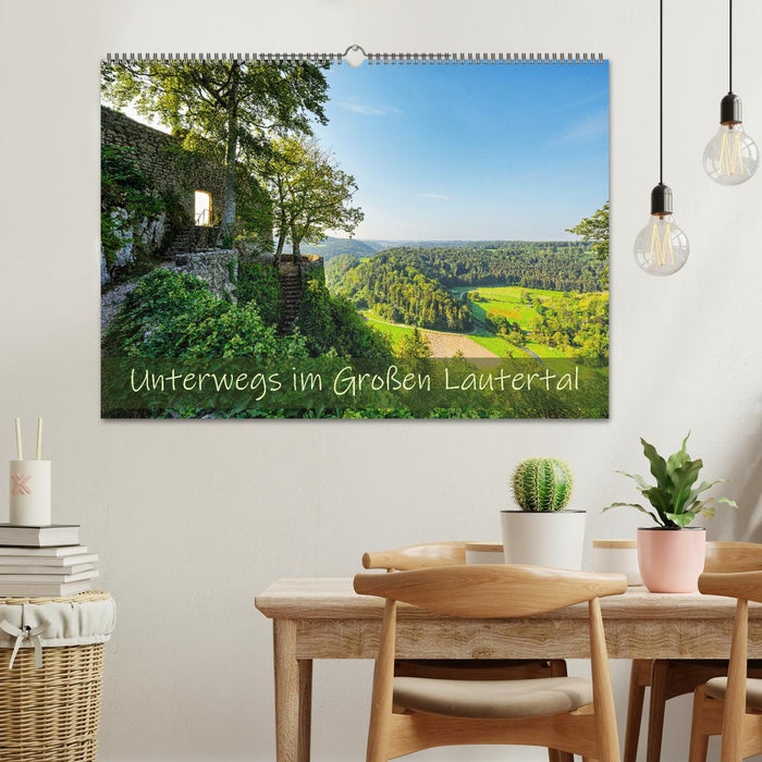 Unterwegs im Großen Lautertal (CALVENDO Wandkalender 2026)