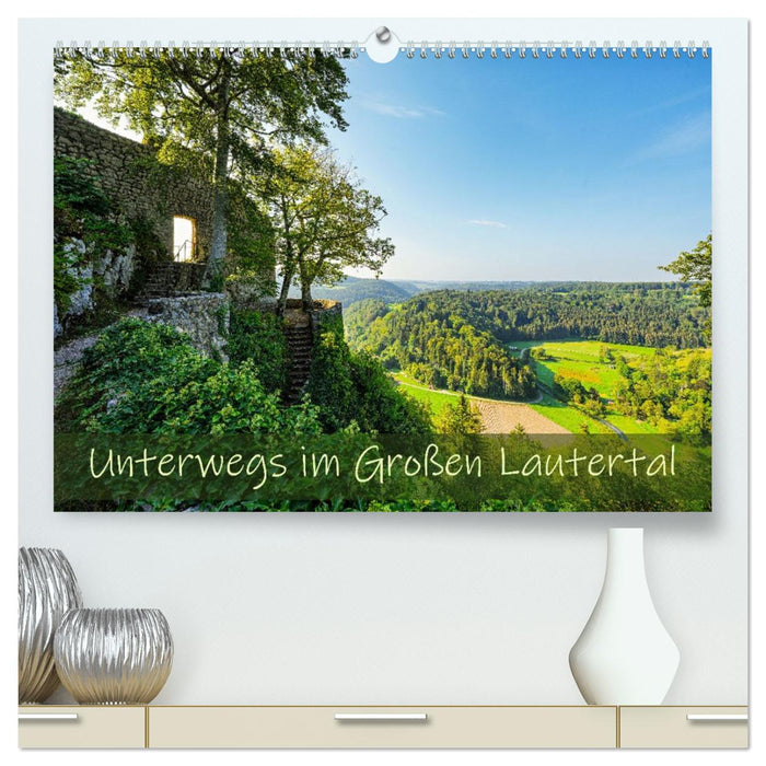 Unterwegs im Großen Lautertal (CALVENDO Premium Wandkalender 2026)