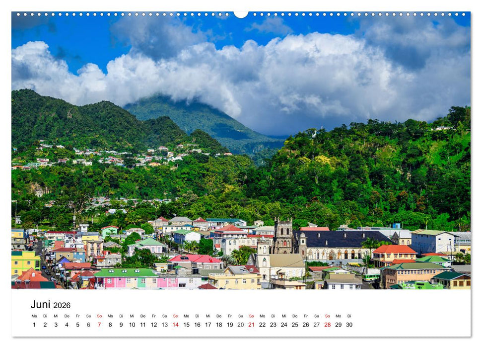 Traumziele Karibik (CALVENDO Wandkalender 2026)