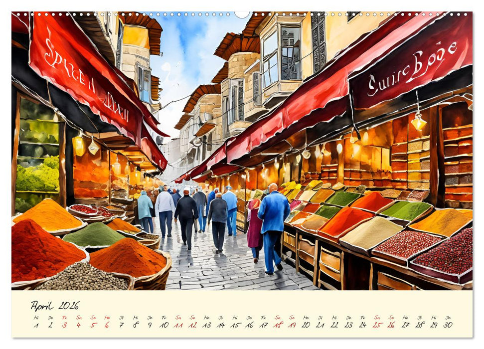 Türkei - Land auf zwei Kontinenten (CALVENDO Wandkalender 2026)