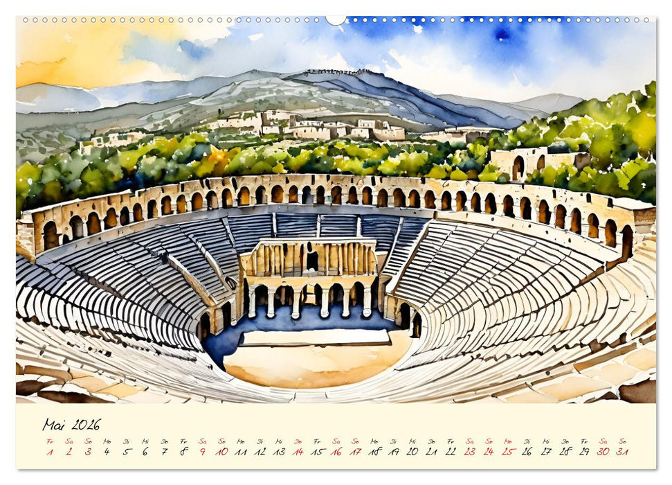 Türkei - Land auf zwei Kontinenten (CALVENDO Wandkalender 2026)