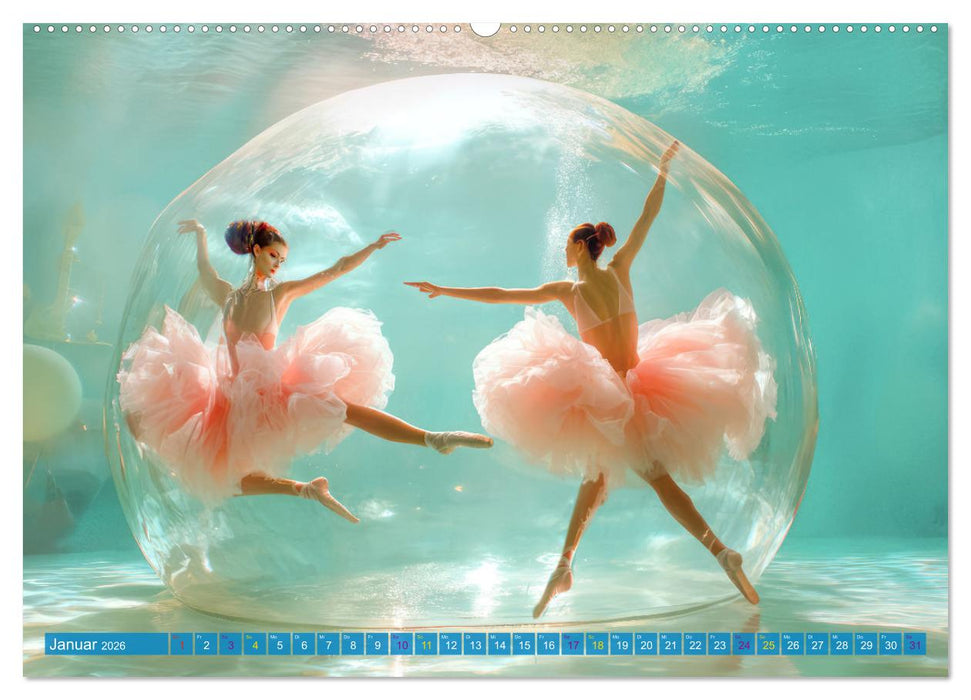 Meditativ und fantasievoll (CALVENDO Premium Wandkalender 2026)