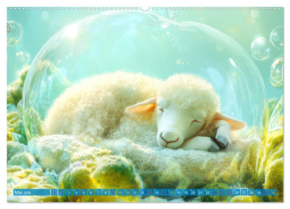 Meditativ und fantasievoll (CALVENDO Premium Wandkalender 2026)