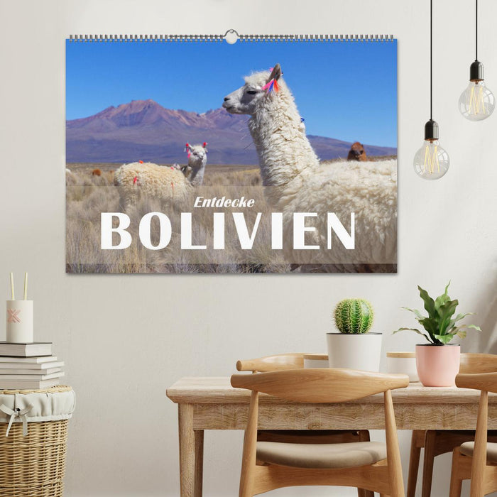 Entdecke Bolivien (CALVENDO Wandkalender 2026)