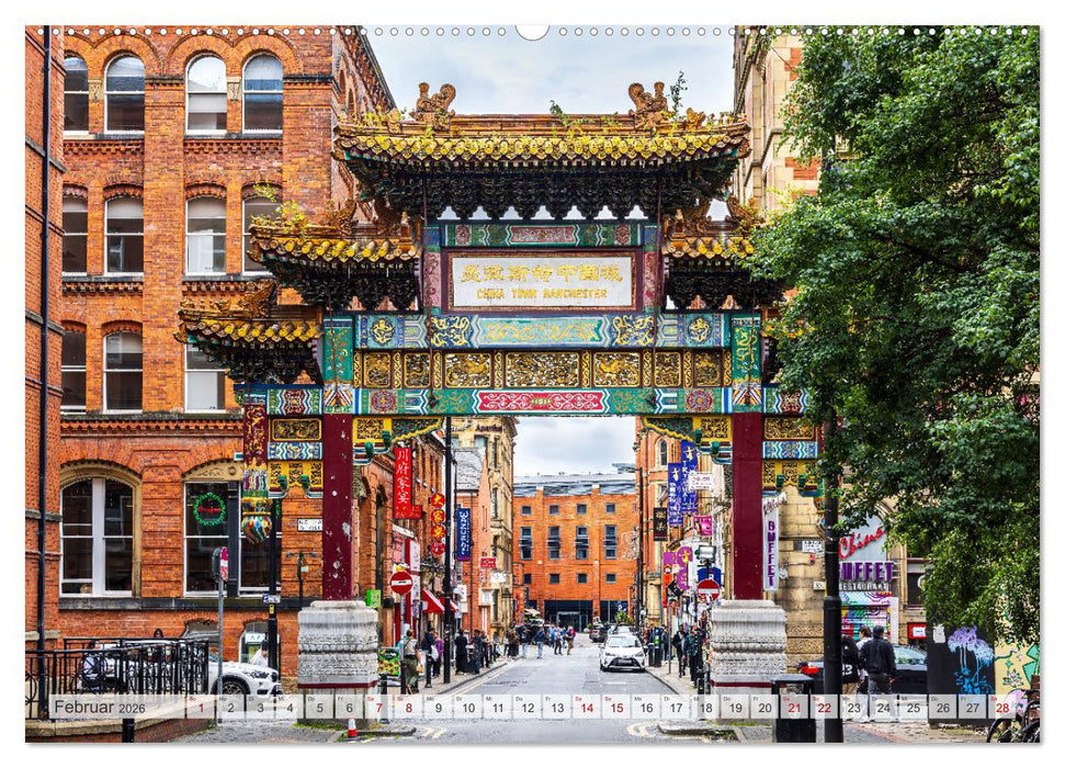 Faszination Manchester (CALVENDO Wandkalender 2026)