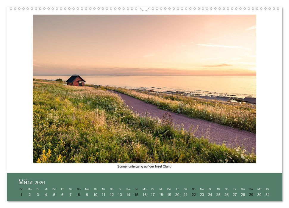 Heimat und Ferne, ein Jahr in Bildern (CALVENDO Premium Wandkalender 2026)