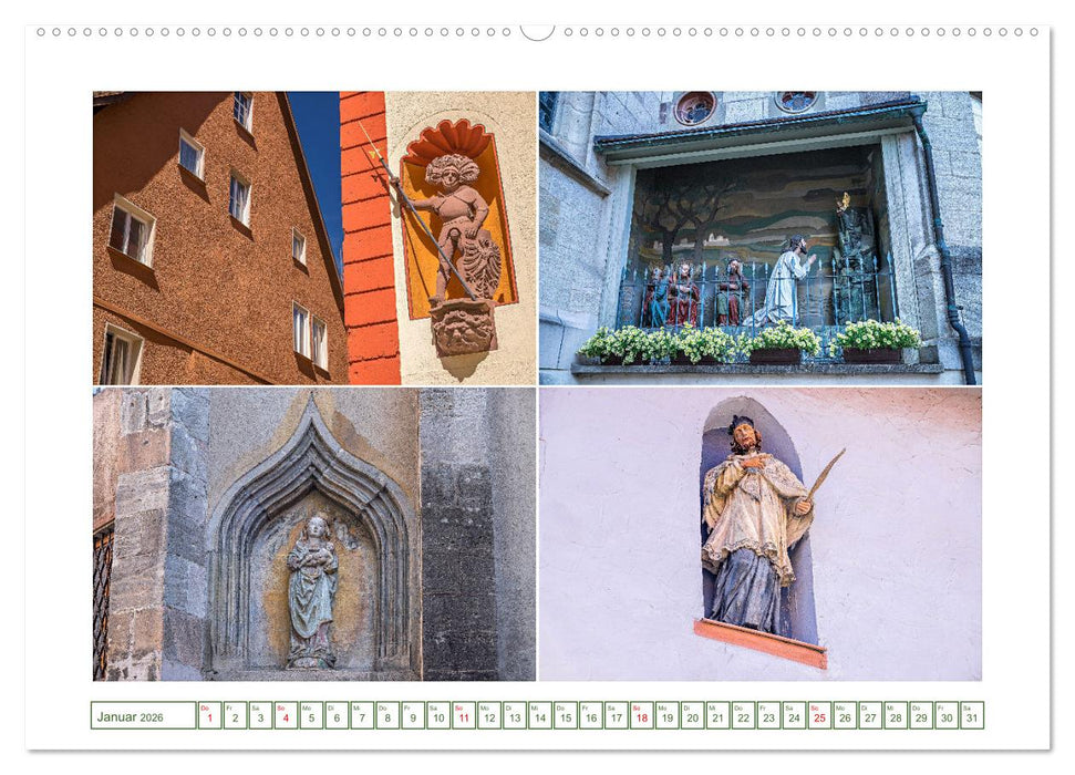 Ein Stadtportrait von Rottweil (CALVENDO Premium Wandkalender 2026)