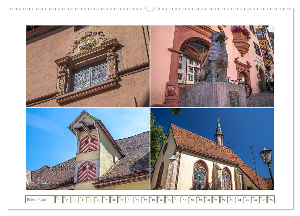 Ein Stadtportrait von Rottweil (CALVENDO Premium Wandkalender 2026)