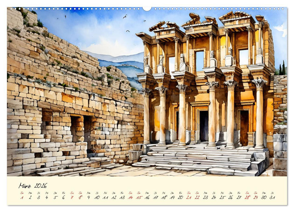 Türkei - Land auf zwei Kontinenten (CALVENDO Premium Wandkalender 2026)