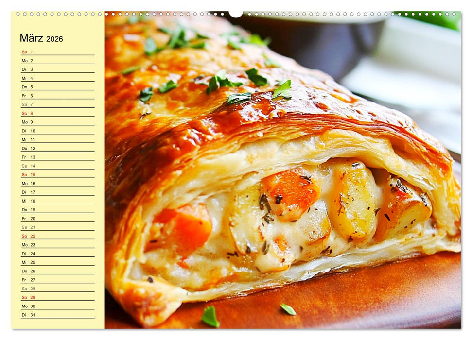 Herzhafte Kartoffeln. Leckeres aus der Super-Knolle (CALVENDO Premium Wandkalender 2026)