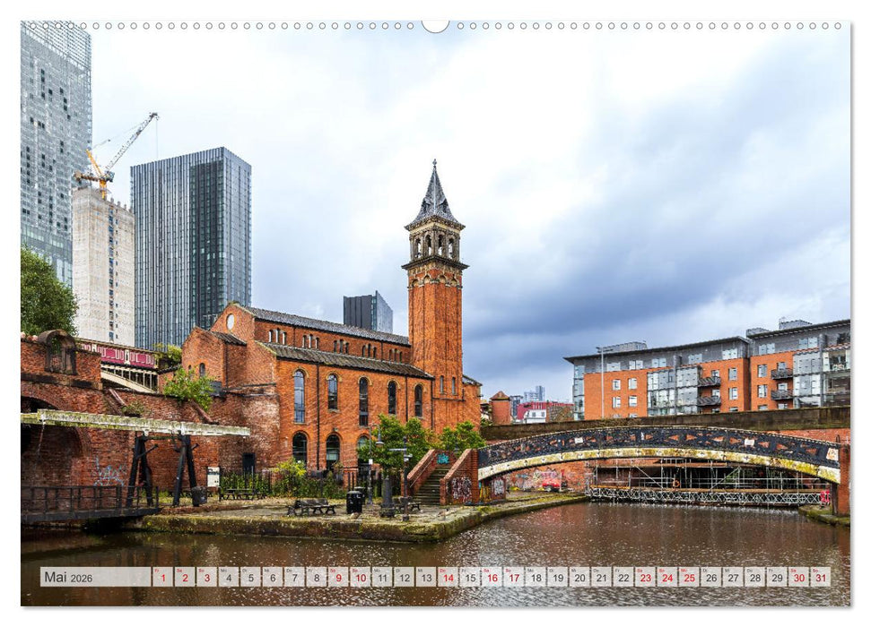 Faszination Manchester (CALVENDO Premium Wandkalender 2026)