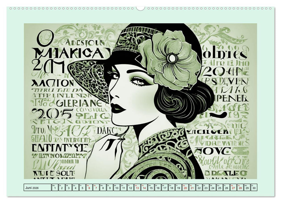 Frauenbilder im Wandel der Zeiten (CALVENDO Premium Wandkalender 2026)