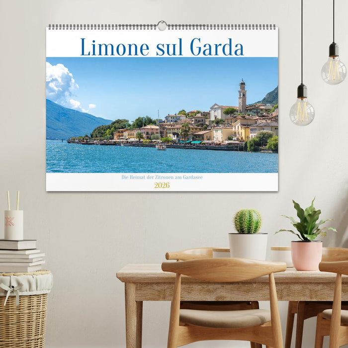 Limone sul Garda - Die Heimat der Zitrone am Gardasee (CALVENDO Wandkalender 2026)