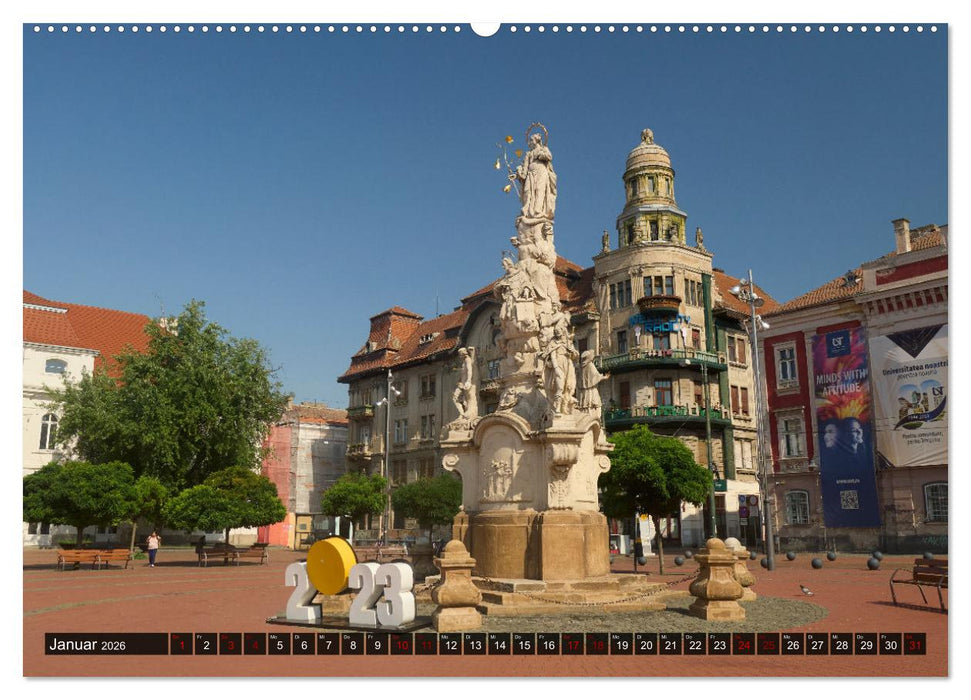 Streifzüge durch das Banat (CALVENDO Premium Wandkalender 2026)