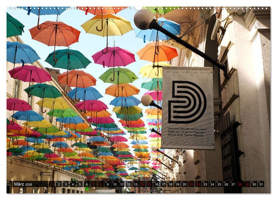 Streifzüge durch das Banat (CALVENDO Premium Wandkalender 2026)