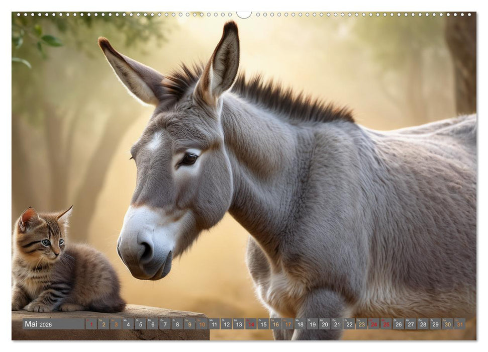 Eselträume (CALVENDO Wandkalender 2026)