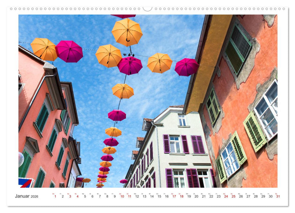 Bregenz am Bodensee (CALVENDO Wandkalender 2026)