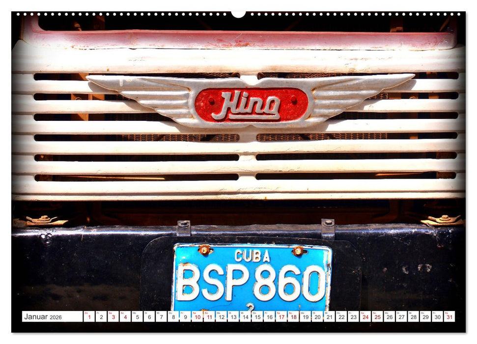 Hino Trucks - Nutzfahrzeuge Made in Japan (CALVENDO Premium Wandkalender 2026)