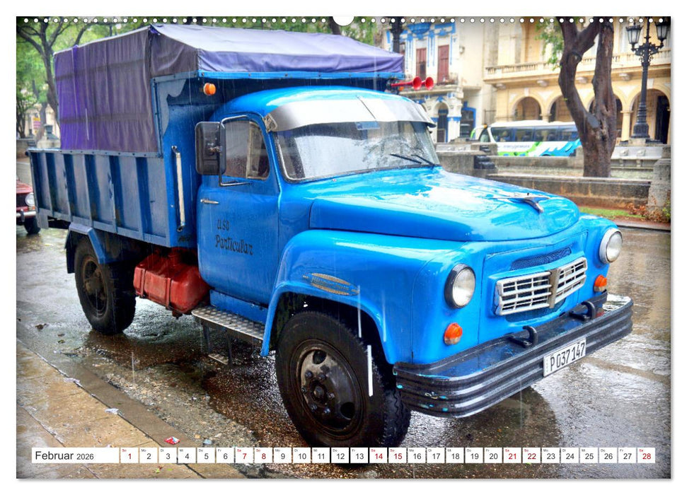 Hino Trucks - Nutzfahrzeuge Made in Japan (CALVENDO Premium Wandkalender 2026)