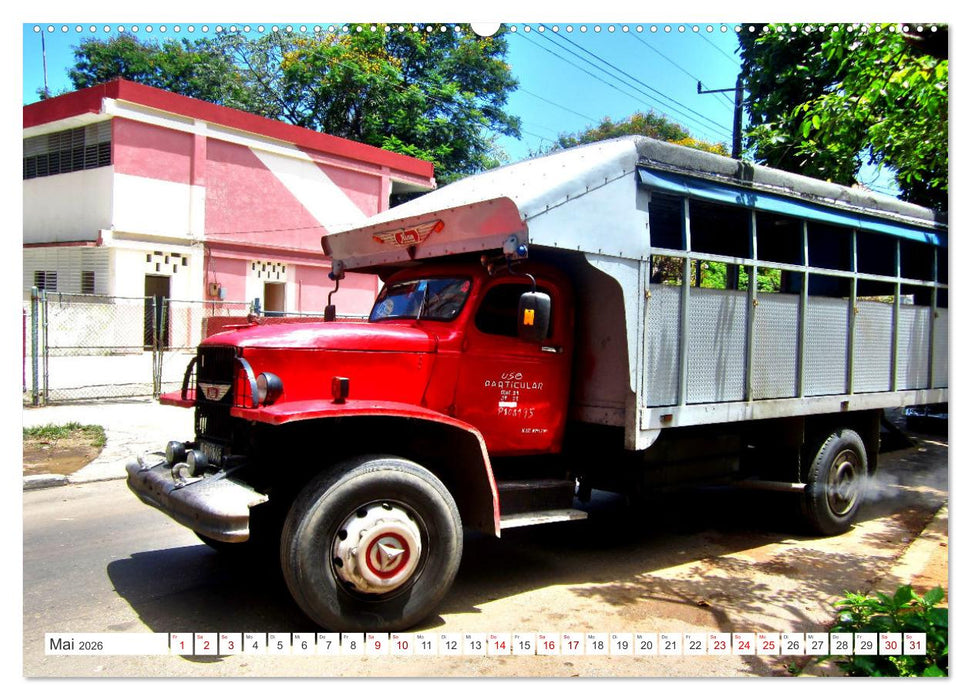 Hino Trucks - Nutzfahrzeuge Made in Japan (CALVENDO Premium Wandkalender 2026)