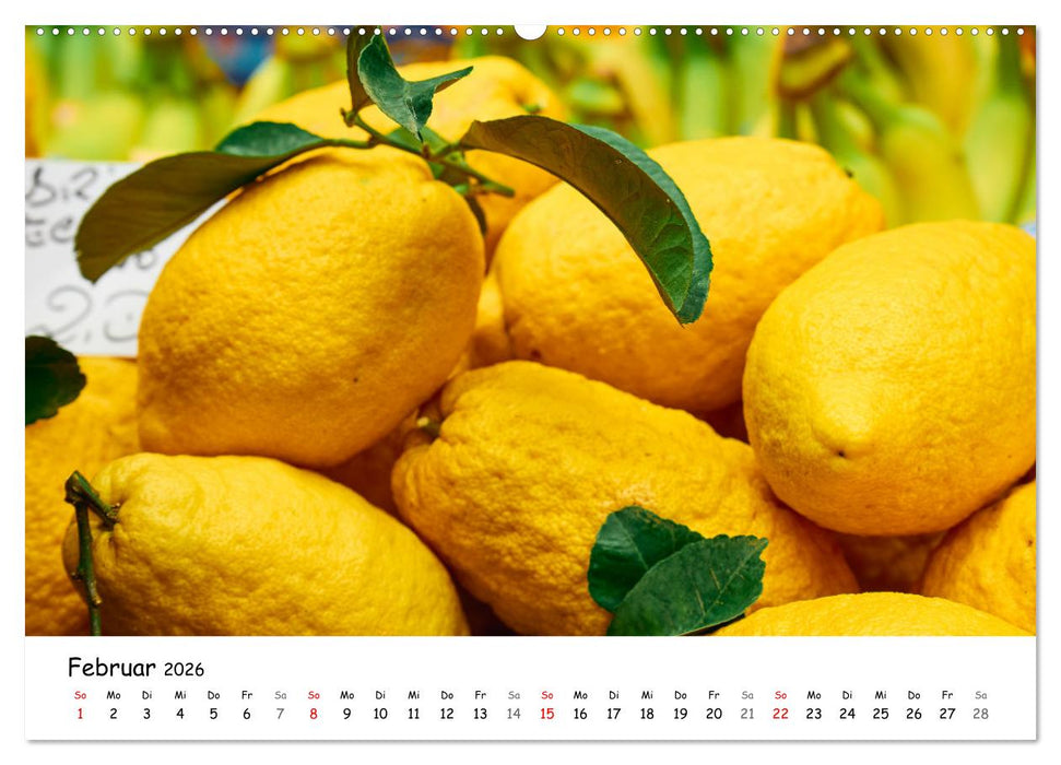 Limone sul Garda - Die Heimat der Zitrone am Gardasee (CALVENDO Premium Wandkalender 2026)