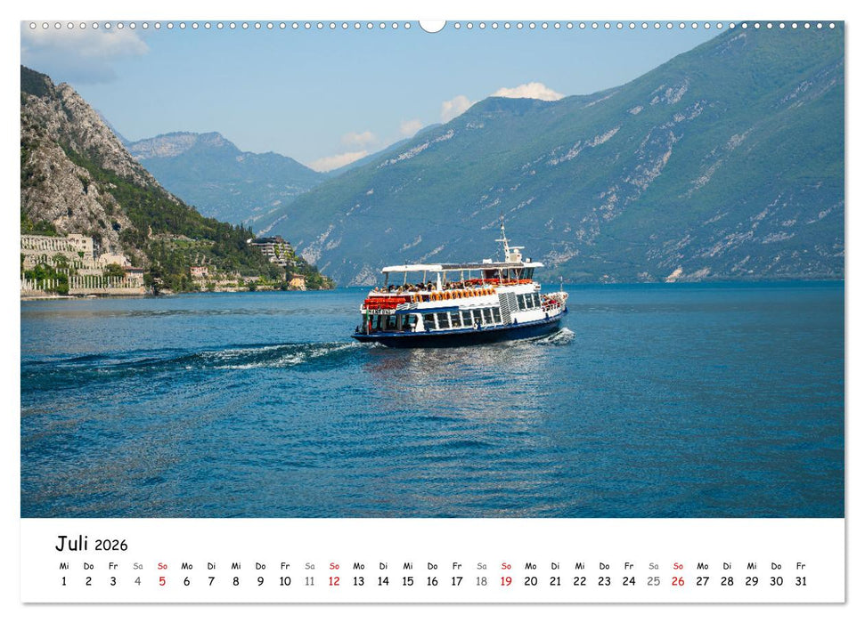 Limone sul Garda - Die Heimat der Zitrone am Gardasee (CALVENDO Premium Wandkalender 2026)