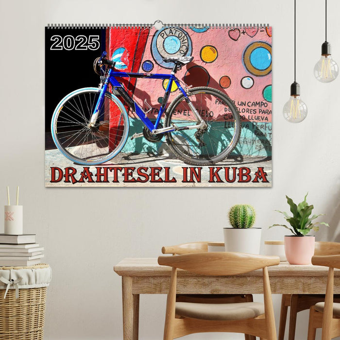 Drahtesel in Kuba (CALVENDO Wandkalender 2026)