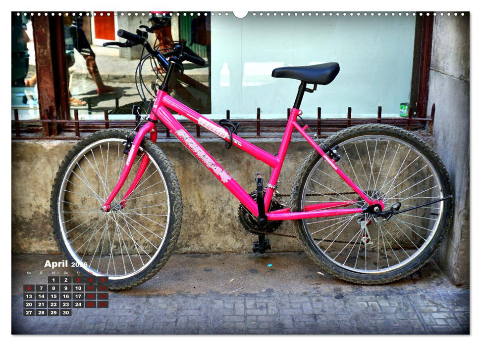 Drahtesel in Kuba (CALVENDO Wandkalender 2026)