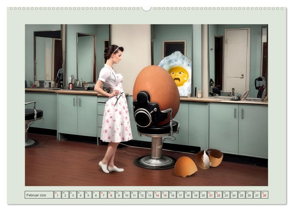 Ganz normale Leute wie du und ich (CALVENDO Wandkalender 2026)