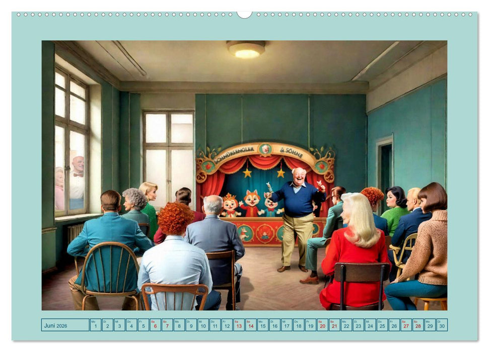 Ganz normale Leute wie du und ich (CALVENDO Wandkalender 2026)