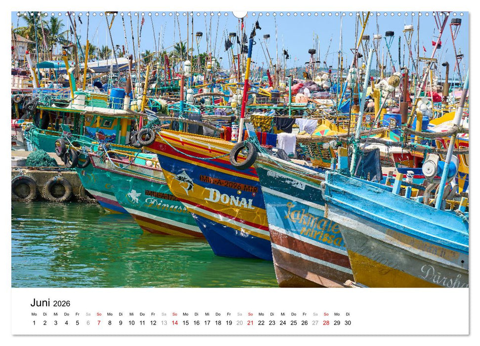 Urlaub in Sri Lanka - Reise durch Asien, Kultur und Natur (CALVENDO Premium Wandkalender 2026)