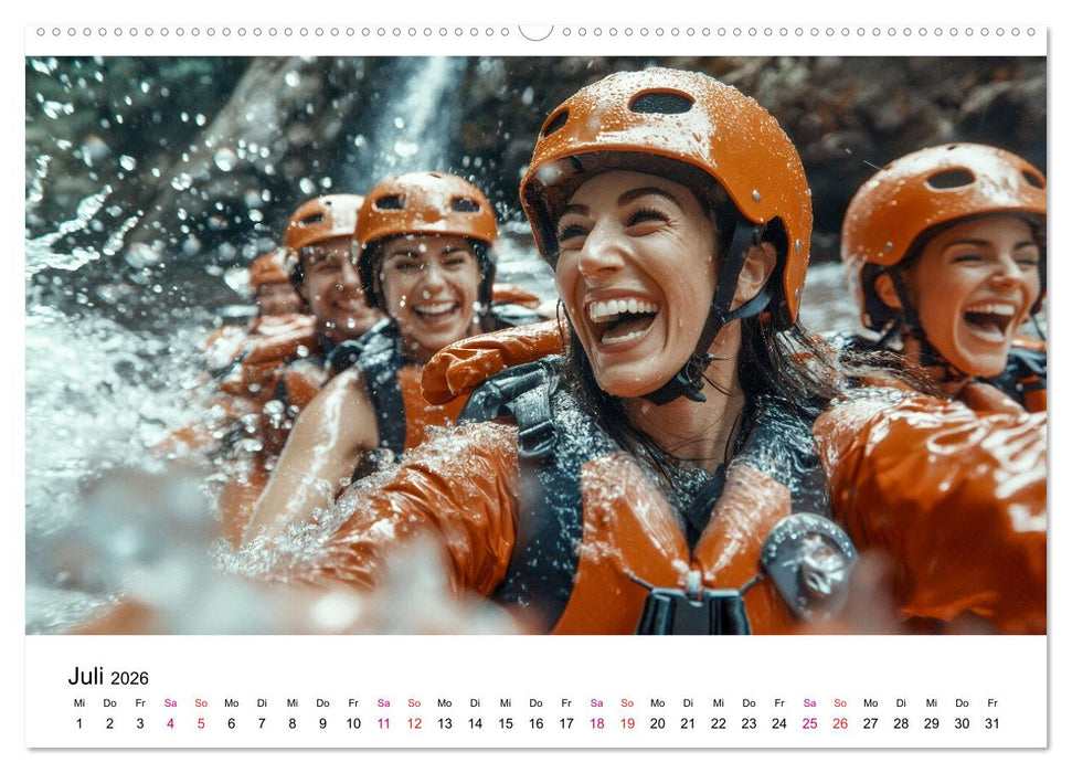 Abenteuer Outdoor (CALVENDO Premium Wandkalender 2026)