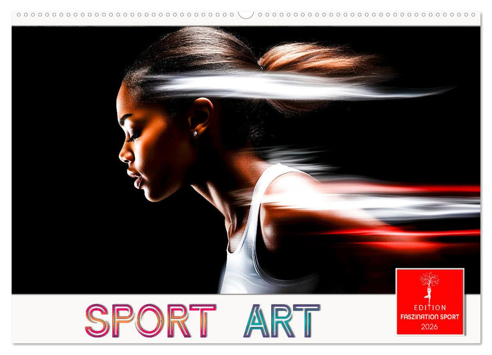 Sport Art (CALVENDO Wandkalender 2026)