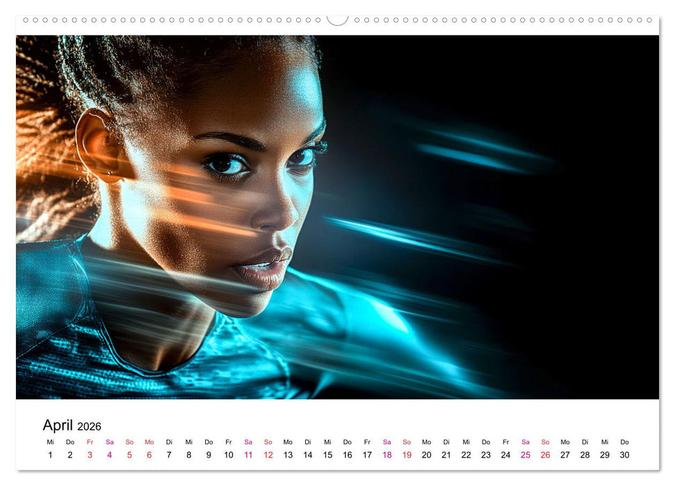 Sport Art (CALVENDO Wandkalender 2026)