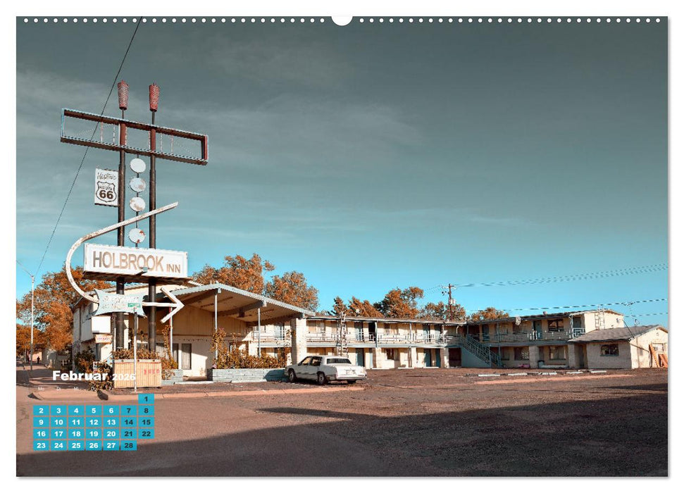 Historic Route 66 - National Scenic Byway (CALVENDO Wandkalender 2026)